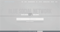 Desktop Screenshot of bluesocialnetwork.com